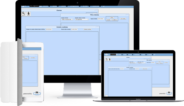 screenshot of Fit Cloud